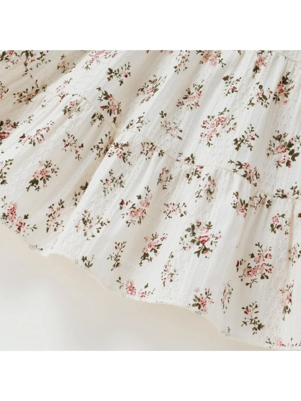 Boho Floral Toddler Girl Summer Dress - Sleeveless Beach Princess Sundress